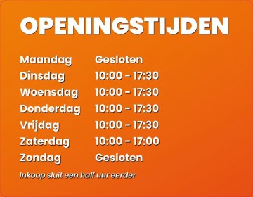 Openingstijden 1